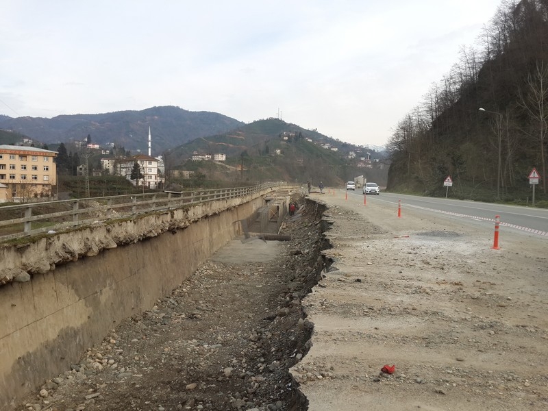 Güneysu Duble Yol Çalışması