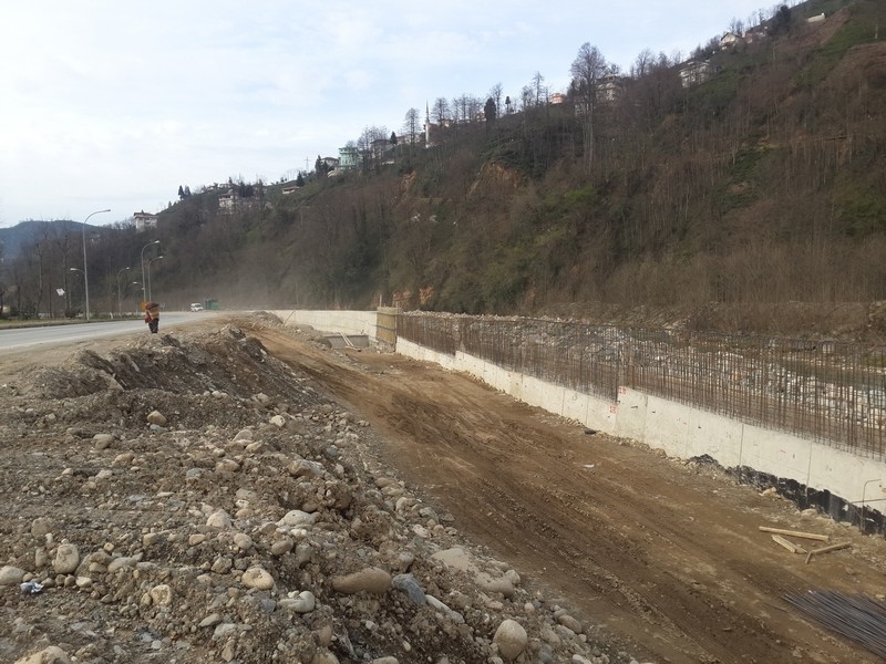 Güneysu Duble Yol Çalışması