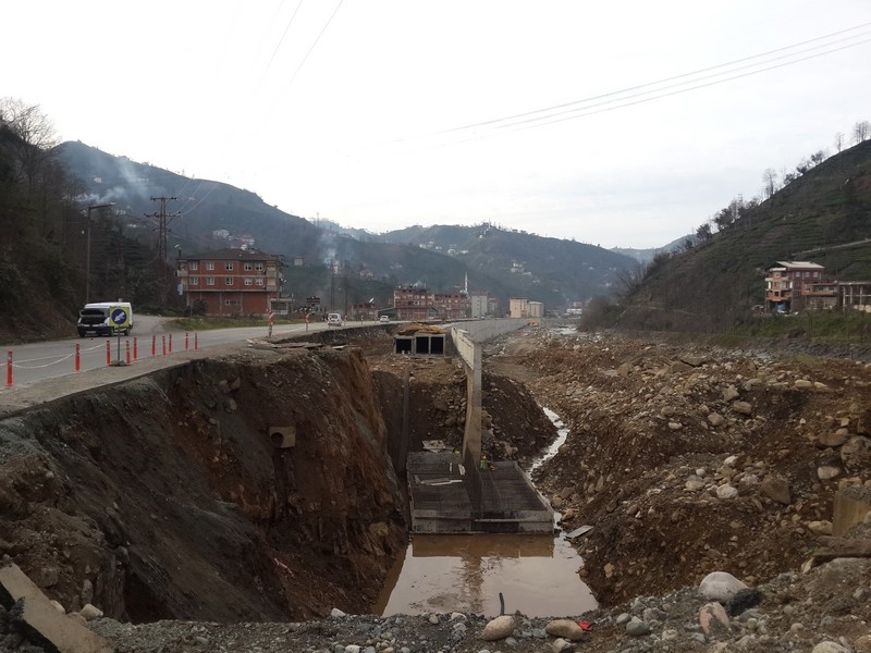 Güneysu Duble Yol Çalışması