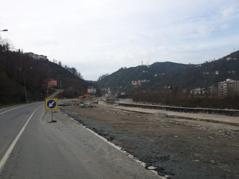 Güneysu Duble Yol Çalışması