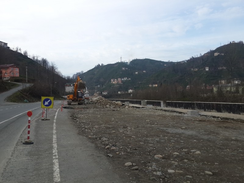 Güneysu Duble Yol Çalışması