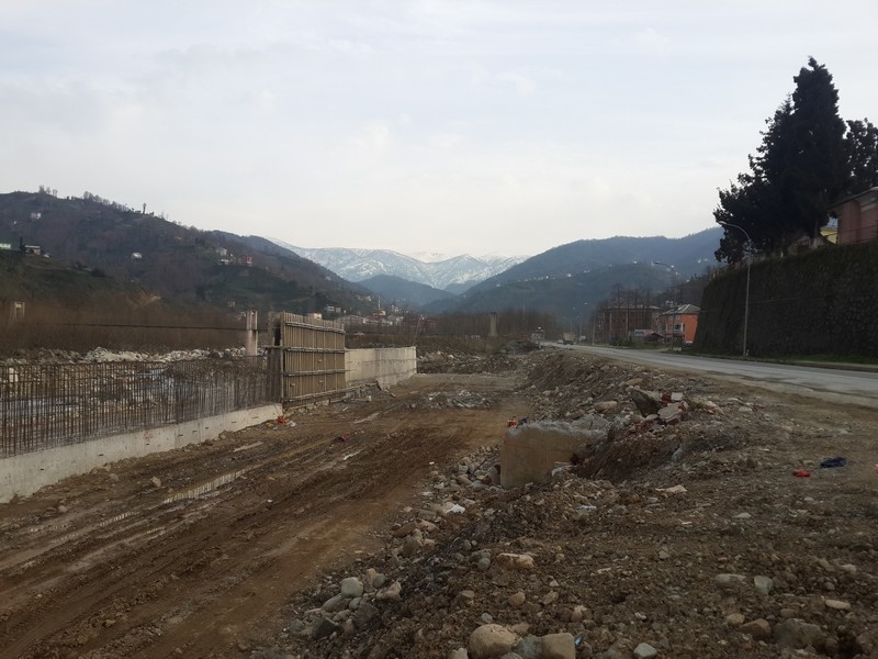 Güneysu Duble Yol Çalışması