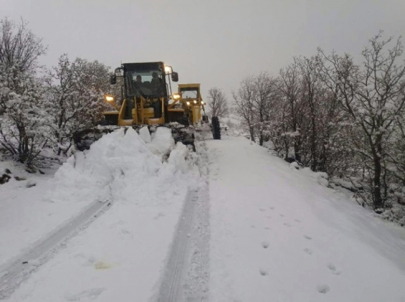 Güneysu Köy Yolları Açma Çalışmaları