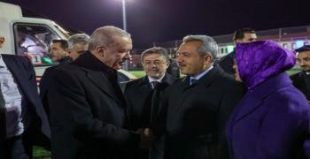 Cumhurbaşkanı Recep Tayyip Erdoğan Güneysuda