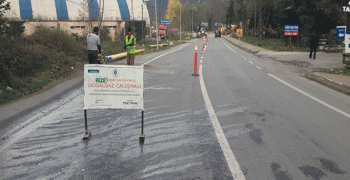 Güneysu Doğalgaz Çalışmaları Başladı