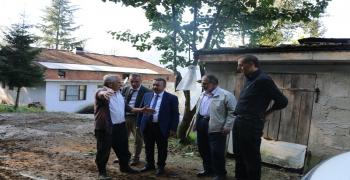 Güneysu Kaymakamı Köy Ziyaretlerine Devam Ediyor