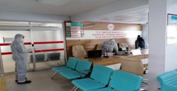 Güneysu Tenzile Erdoğan Hastanesi Dezenfektan