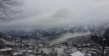 Güneysu'nun Köylerinde Mart Karı